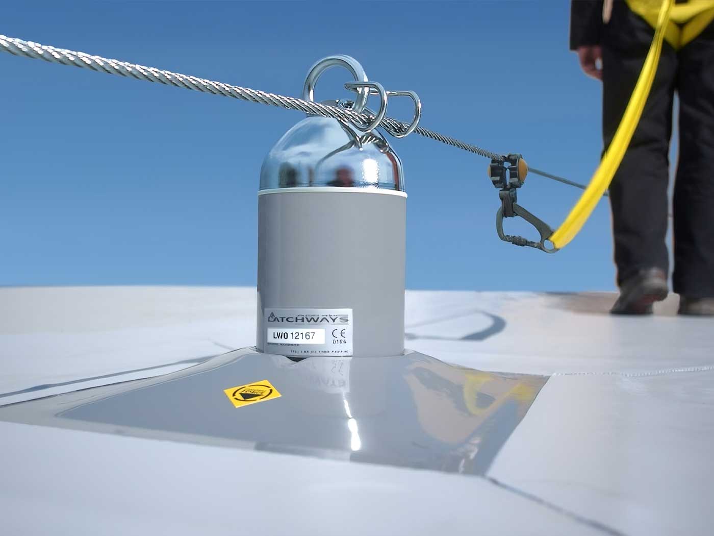 Bauder policy regarding fall protection posts