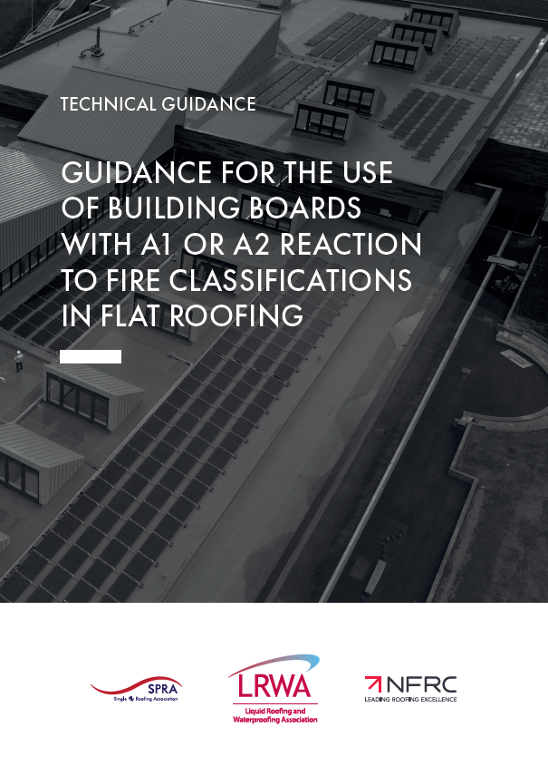 A1 and A2 rated building board guidance & DensDeck prime location